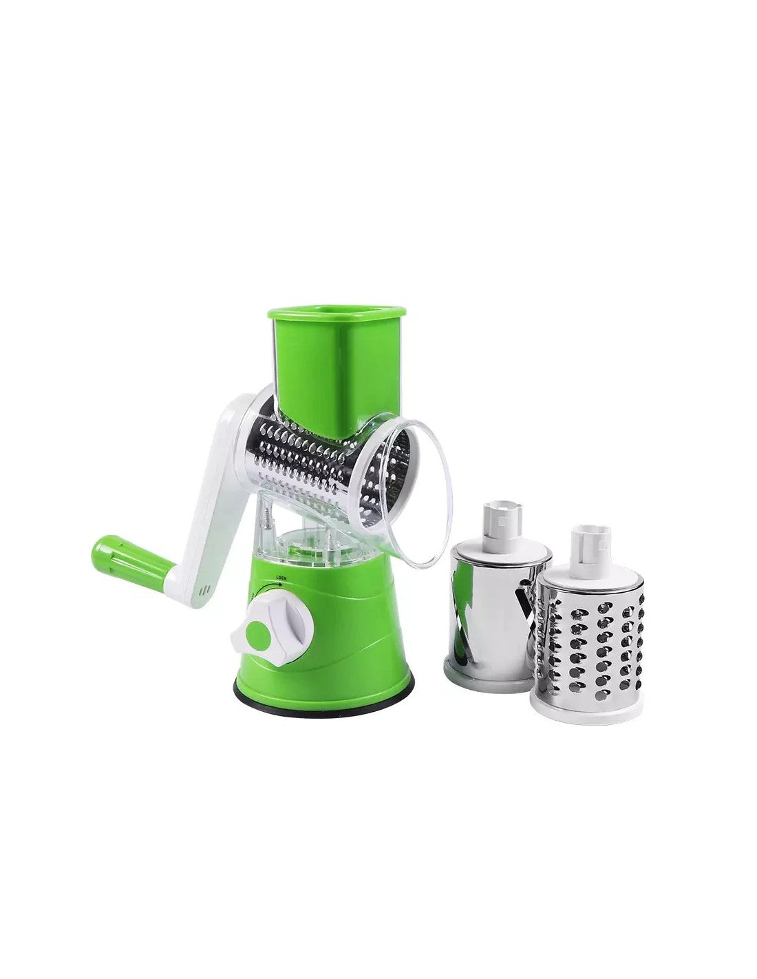 TableTop Drum Grater | Manual Vegetable Cutter Slicer