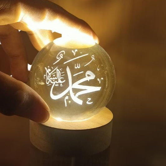 Crystal Ball 3D Arabic Night Lamp –