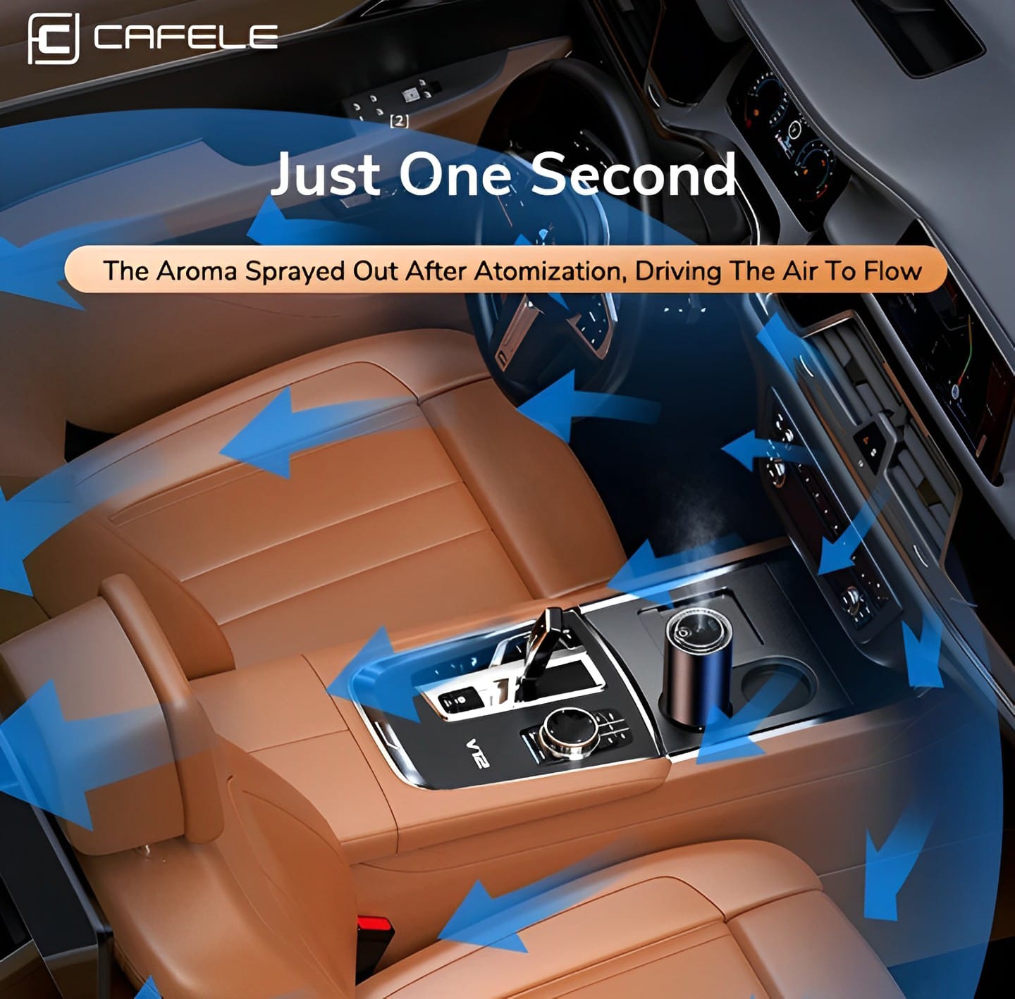 Electronic Air Purifier Auto Aroma Diffuser Deodorization