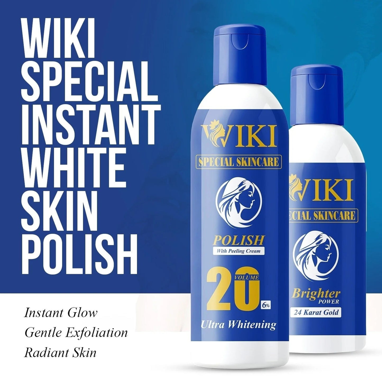 WIKI Special Skin Care Polish -Whitening Formula