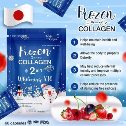 Frozen Collagen 2 in 1 Whitening Caps