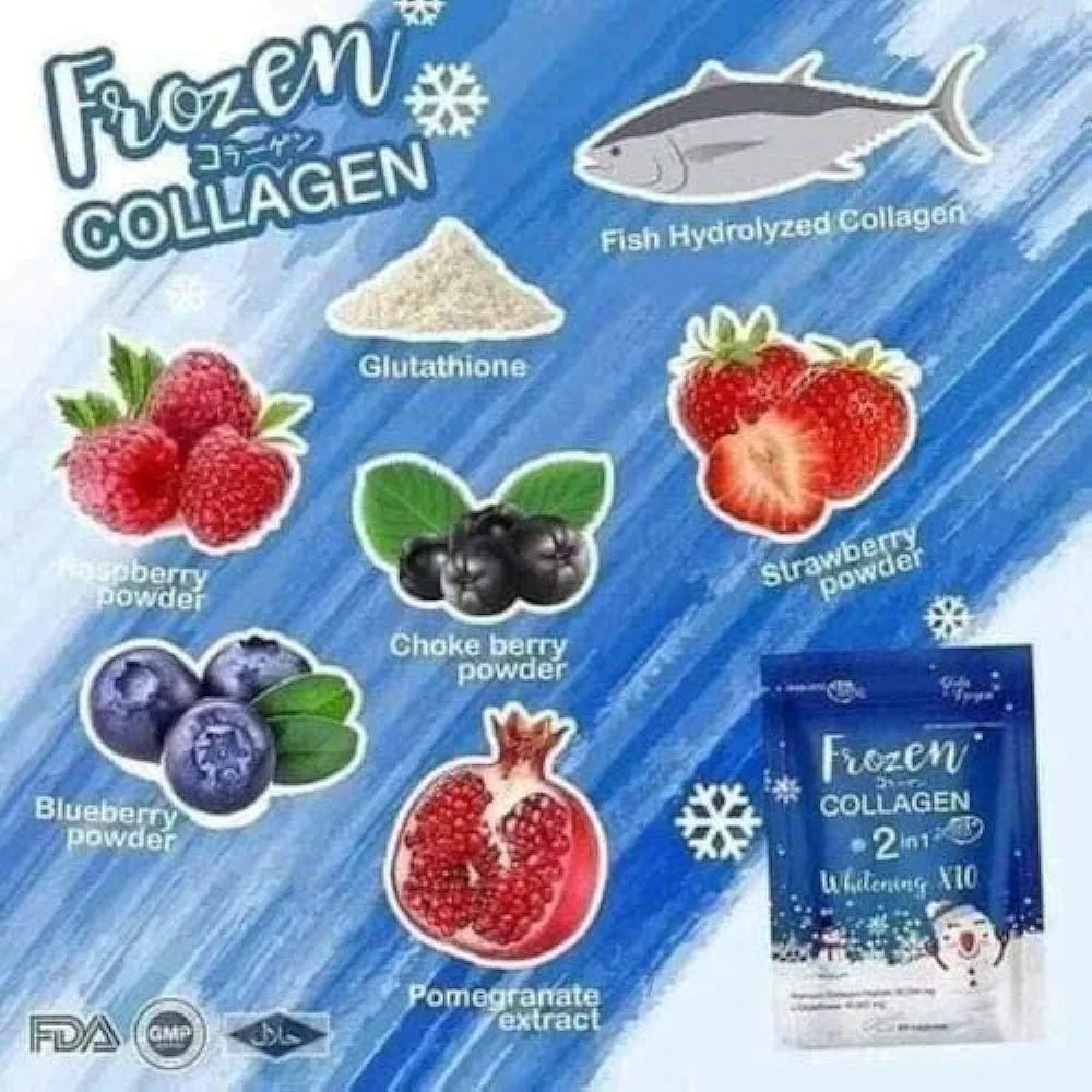 Frozen Collagen 2 in 1 Whitening Caps